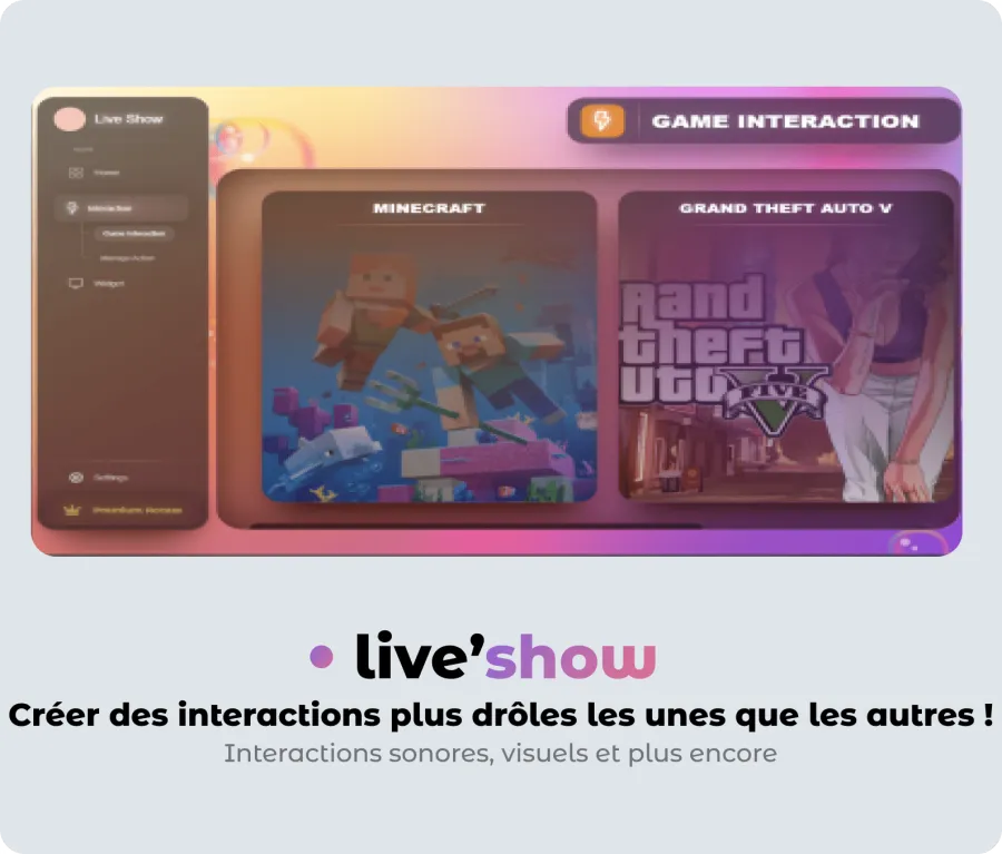 Aperçu de LiveShow