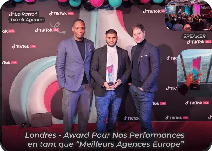 Londres — award « Meilleures agences Europe »