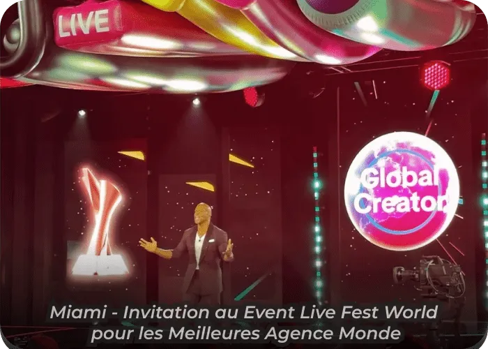 Miami — invitation au Live Fest World des meilleures agences